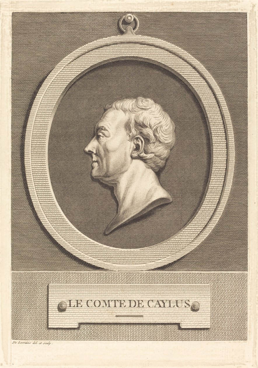 Il conte di Caylus da Jean Baptiste de Lorraine