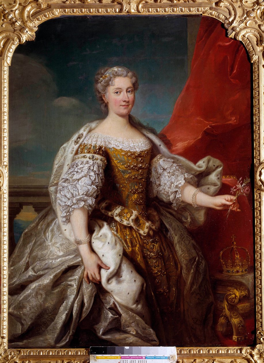 Ritratto di Caterina Bnin Opalinska, moglie di Stanislao Lescinski, Regina di Polonia poi Duchessa di Lorena e Bar (1680-1747) da Jean Baptiste van Loo