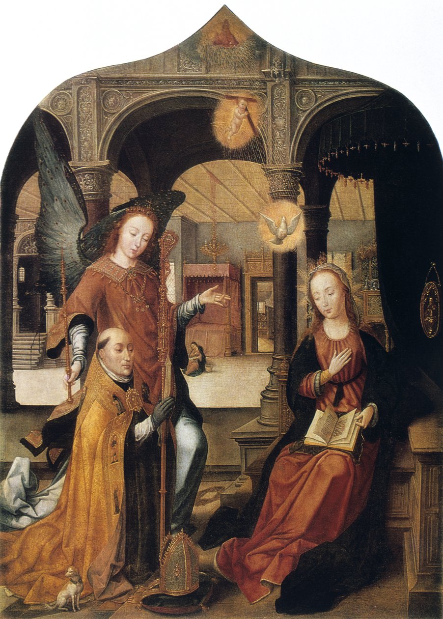 Annunciazione da Jean the Elder Bellegambe