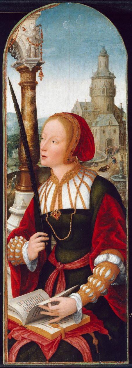 Santa Barbara da Jean Bellegambe