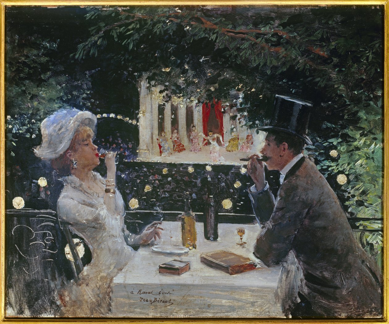 Cena agli Ambasciatori da Jean Beraud