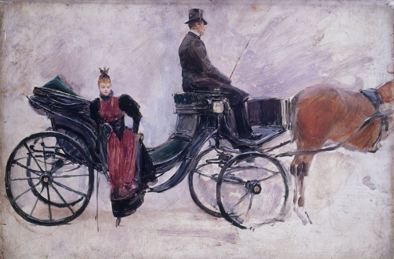 La Victoria, 1880 circa (olio su tavola) da Jean Beraud