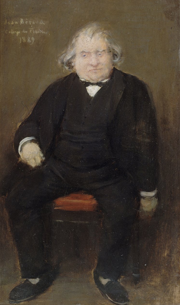 Ritratto di Ernest Renan 1823-1892, 1889 da Jean Beraud