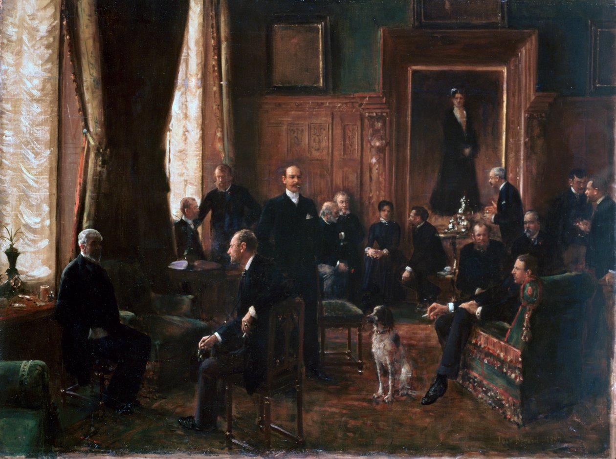 Il Salone della Contessa Potocka da Jean Beraud