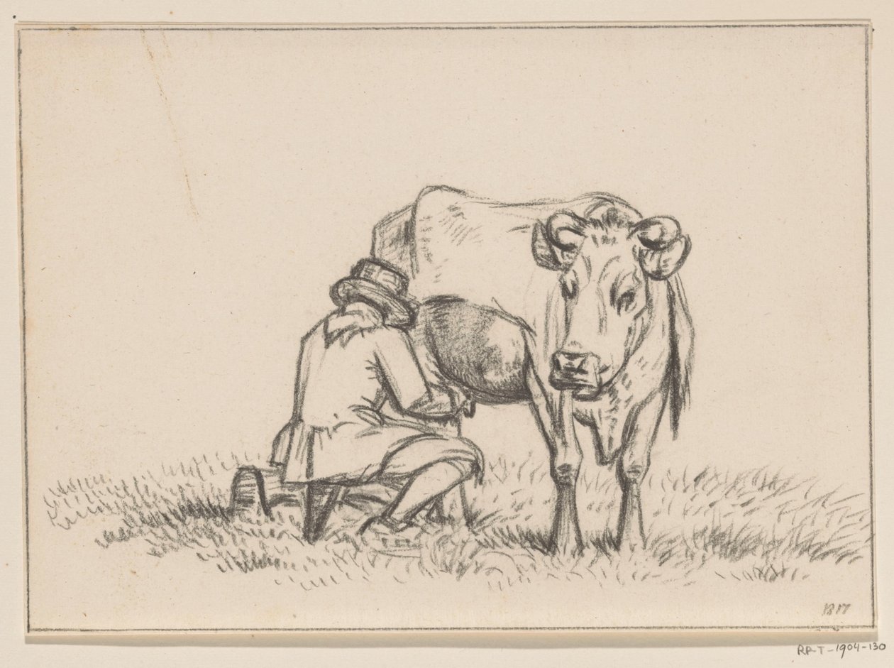 Una mucca viene munta da Jean Bernard