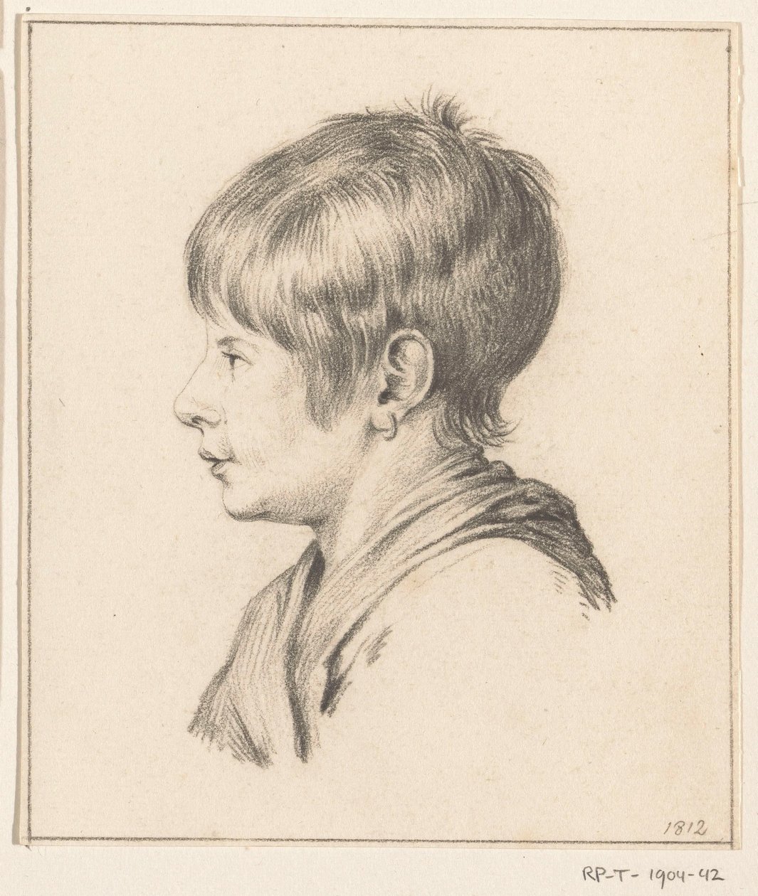 Busto di ragazzo da Jean Bernard