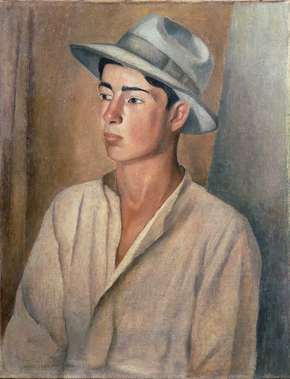 Uomo con Cappello da Jean Berque