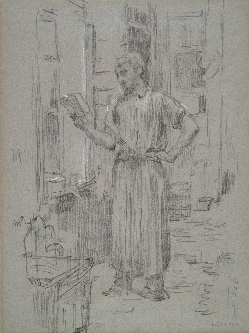Ernest-Alexandre-Honore Coquelin da Jean Charles Cazin
