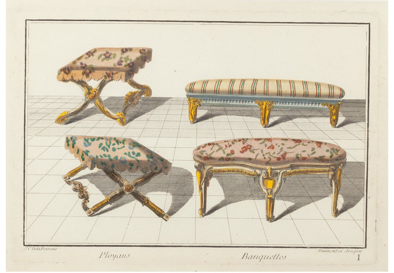 Ployans, Banquettes. Nouvelle Iconologie Historique ou Attributes Hierogliphyques da Jean Charles Delafosse