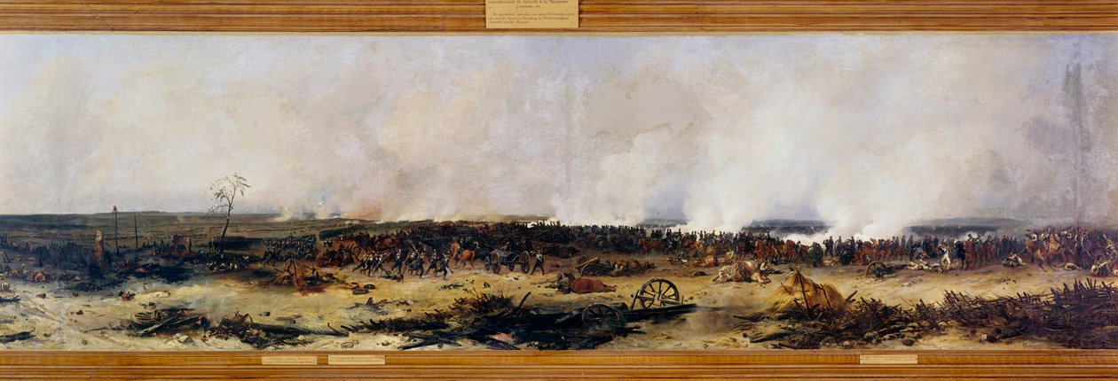 Campagna di Russia: Panorama della Battaglia di Mosca il 7/09/1812 da Jean Charles Langlois
