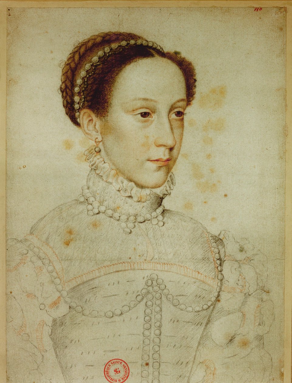 Maria Stuarda, regina di Scozia da Jean Clouet