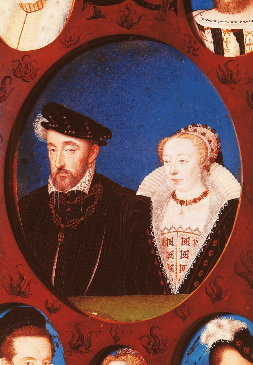 Ritratto di Enrico II di Francia (Saint-Germain-en-Laye) da Jean Clouet