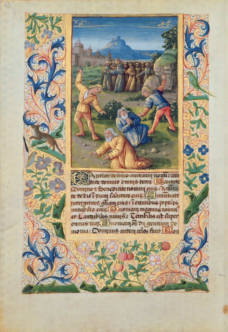 La lapidazione di Santo Stefano, dal 
