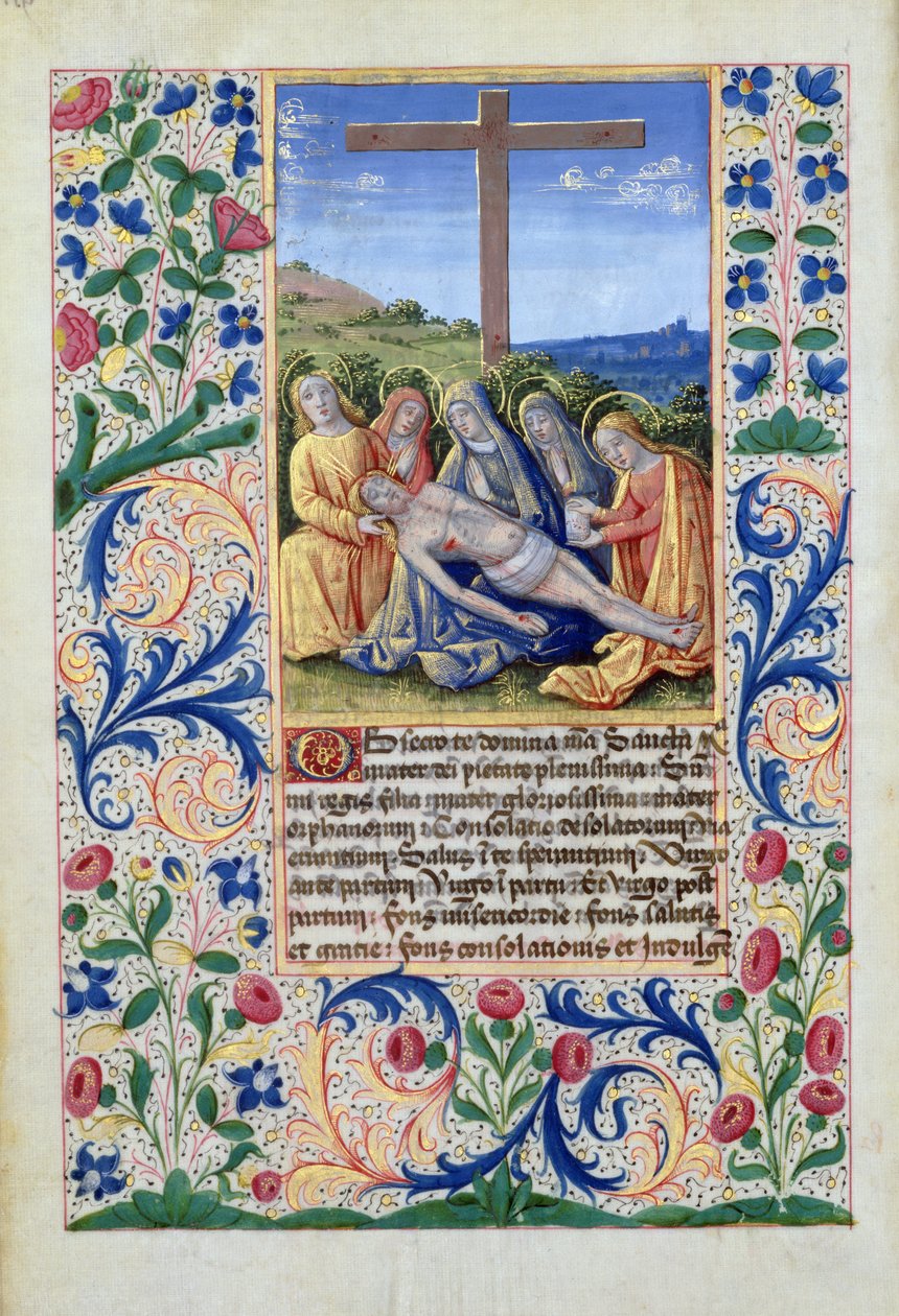 Il Compianto, dal Libro d