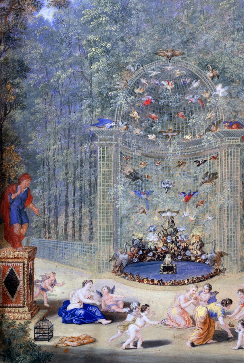 Ingresso al labirinto di Versailles da Jean Cotelle the younger