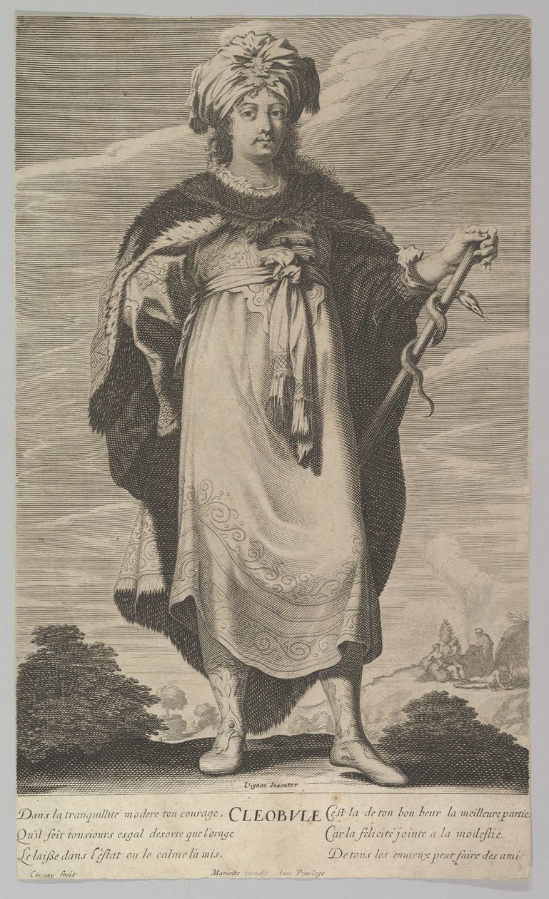 Cleobulo, ca. 1639-40 da Jean Couvay