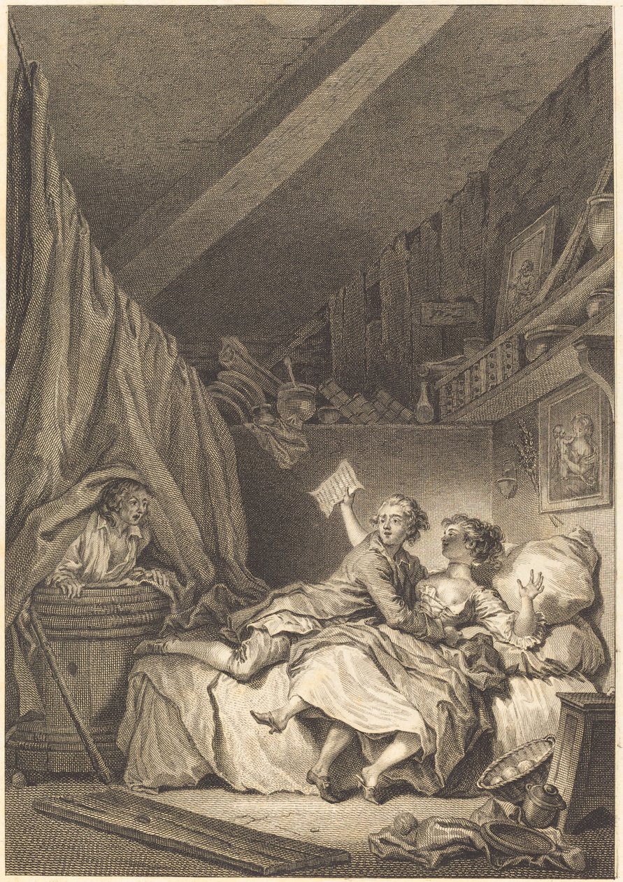 Il calzolaio da Jean Dambrun after Jean Honoré Fragonard