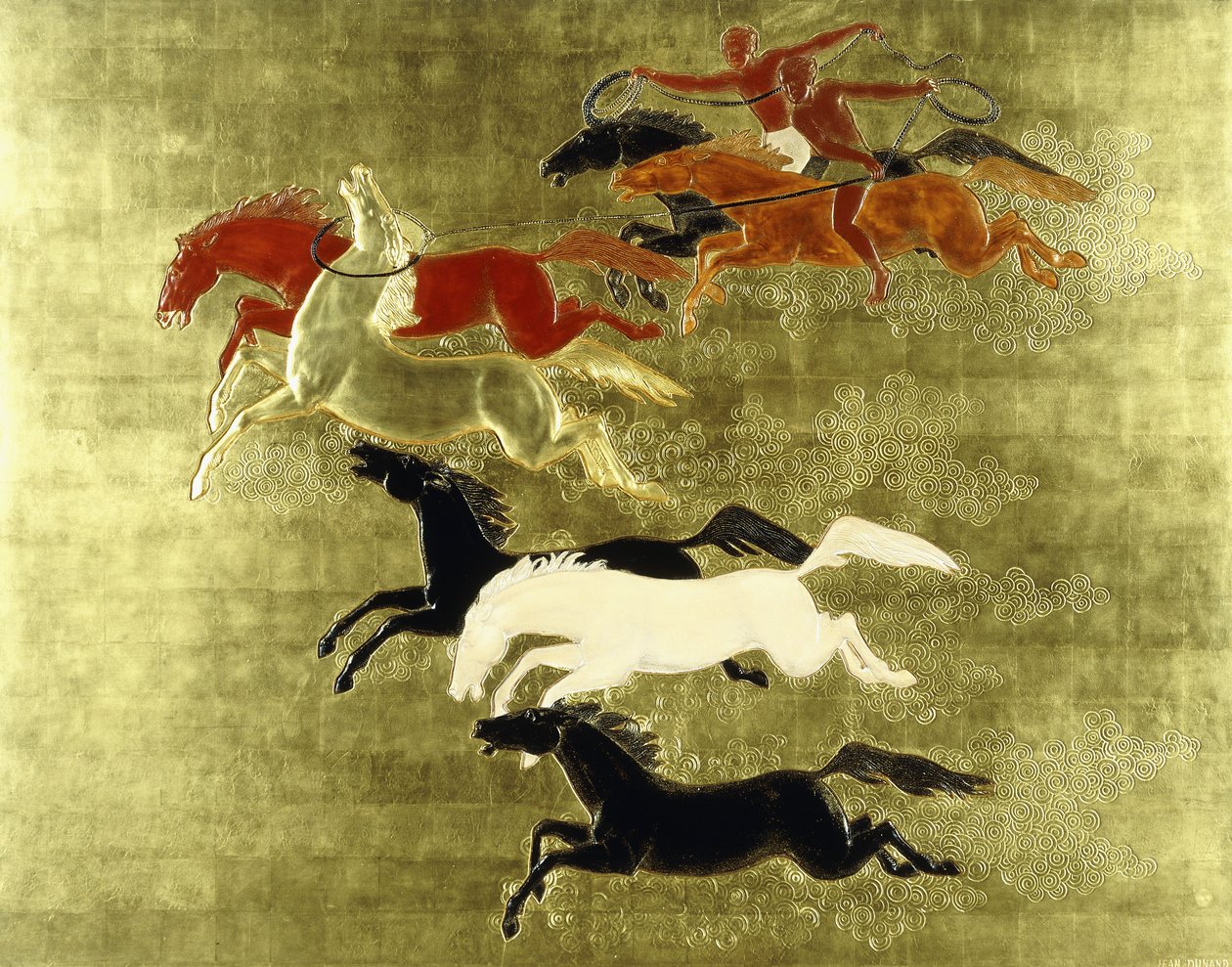 La Conquista del Cavallo, c.1934 da Jean Dunand