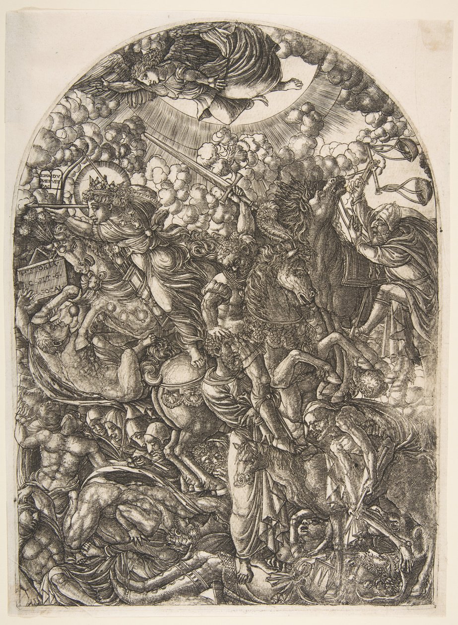 San Giovanni vede i Quattro Cavalieri, dall