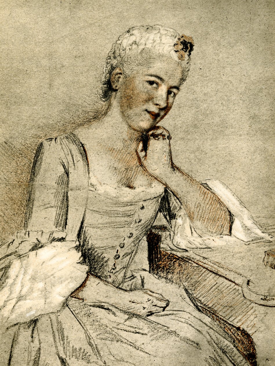 Jeanne Natoire da Jean Étienne Liotard