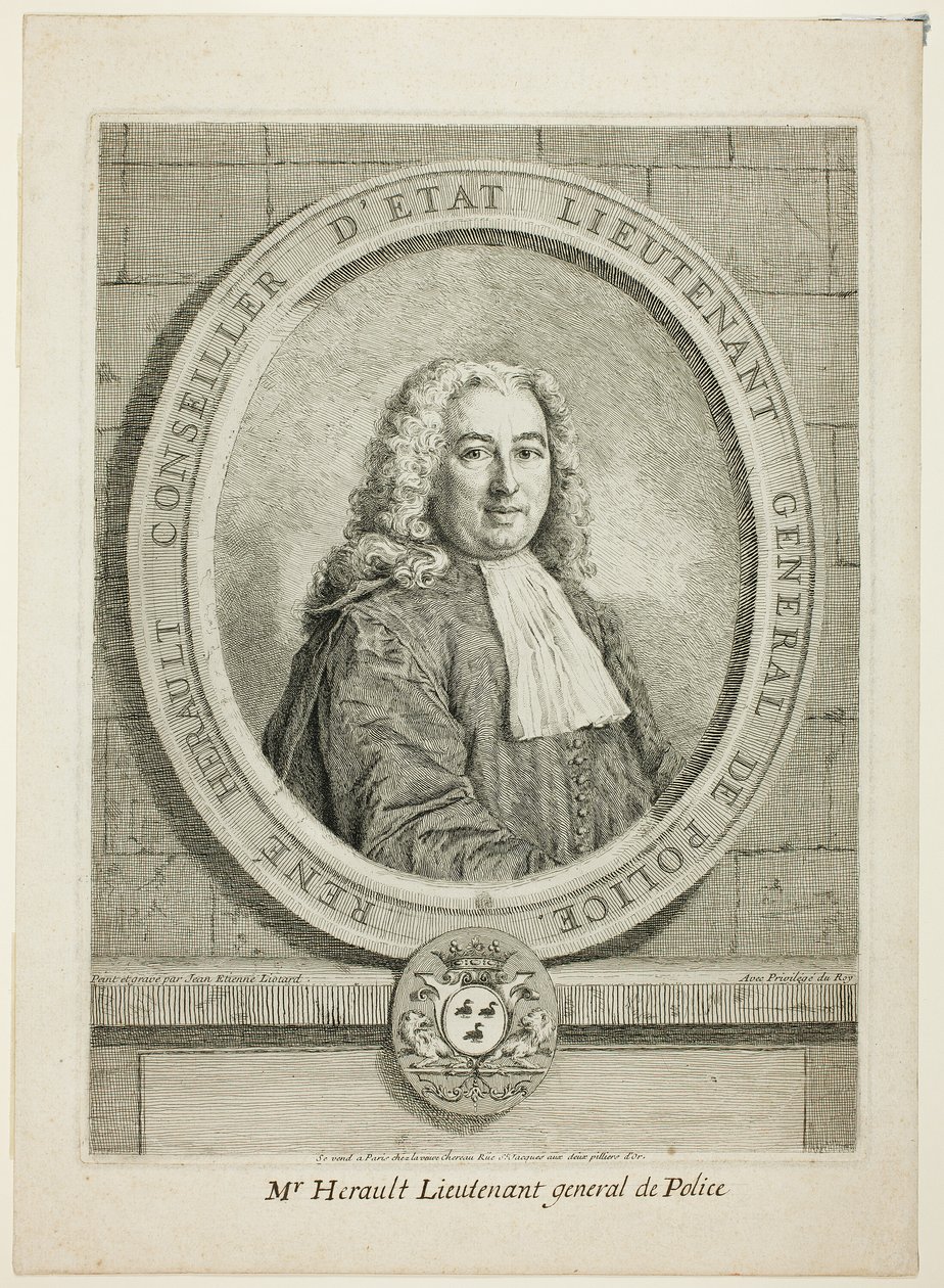 René Hérault da Jean Étienne Liotard