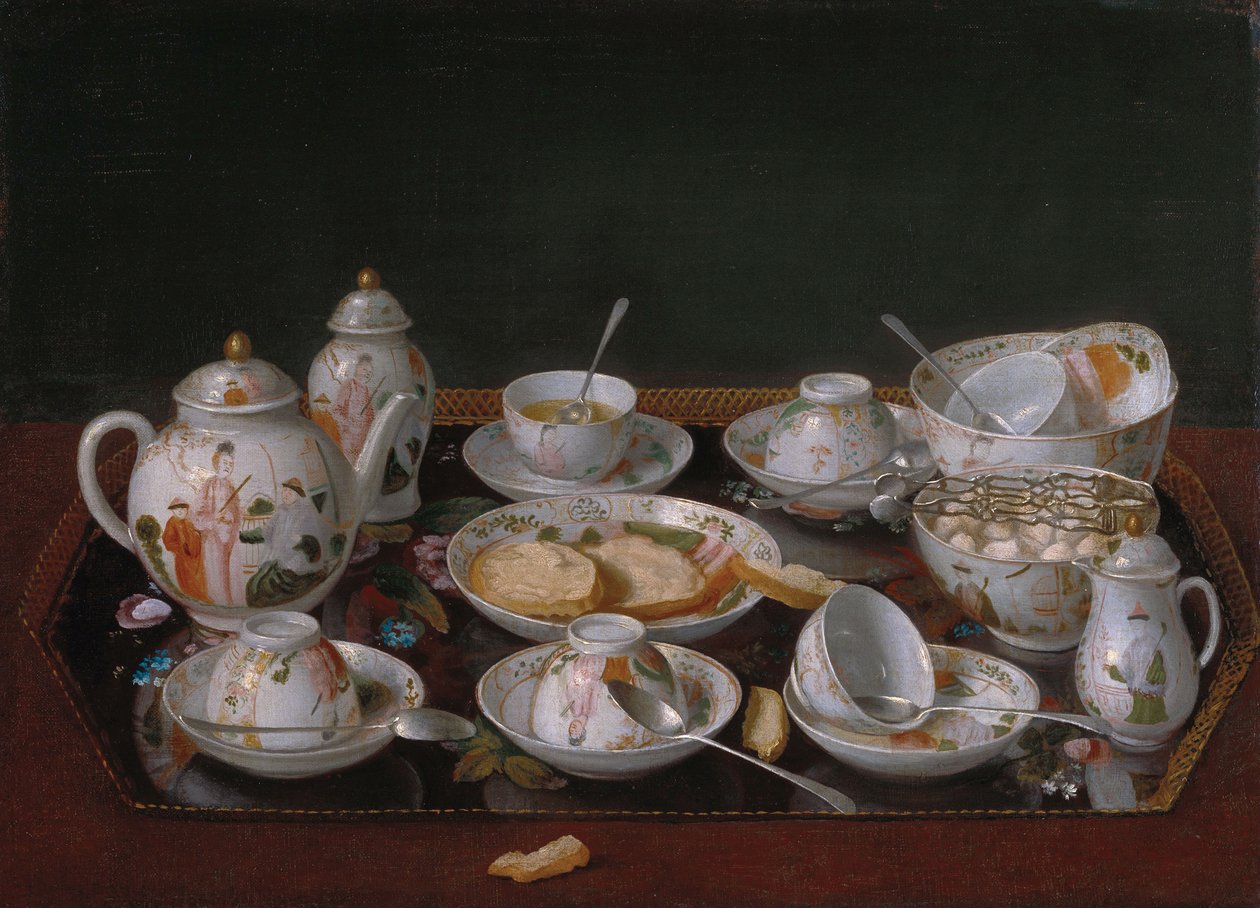 Natura morta: Set da tè da Jean Étienne Liotard