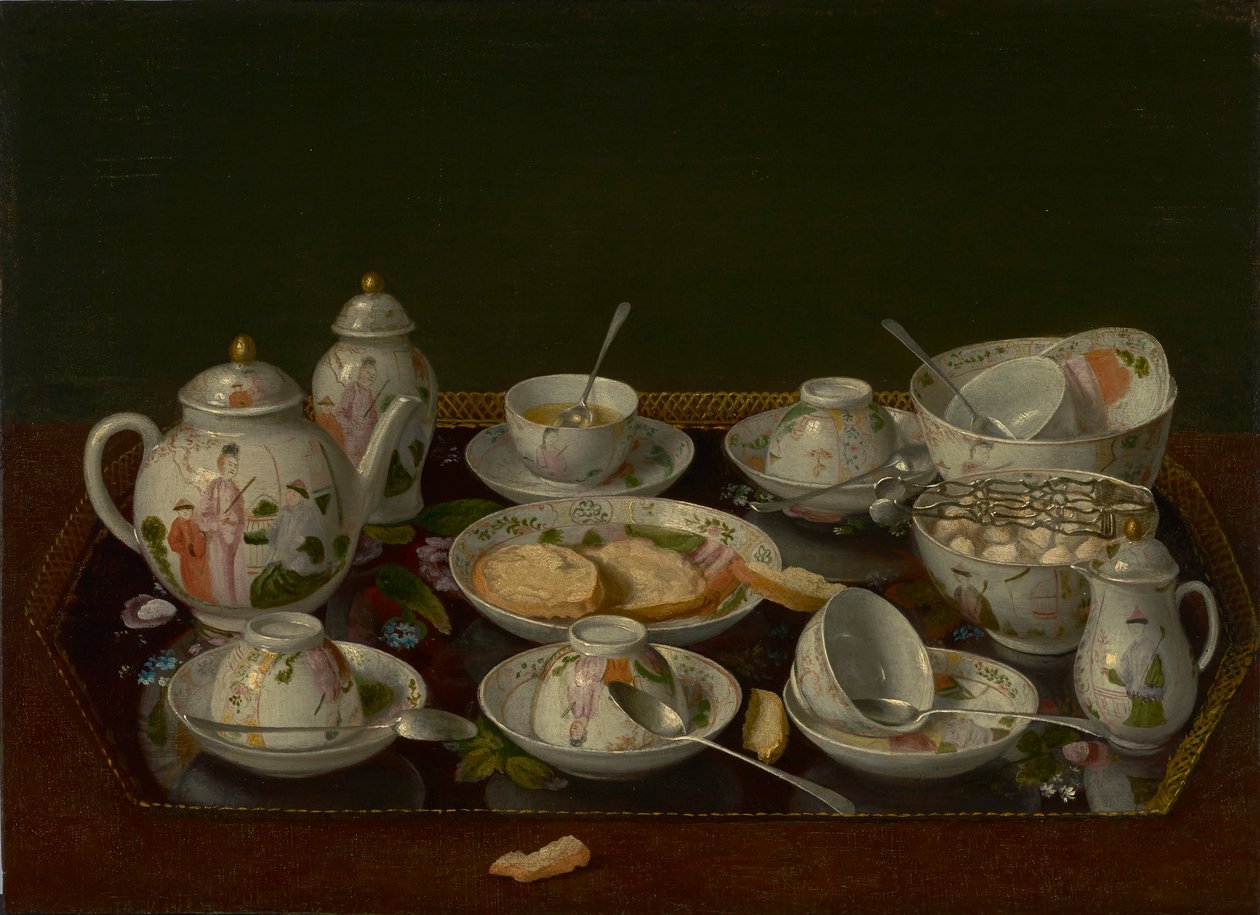 Natura morta: servizio da tè da Jean Étienne Liotard