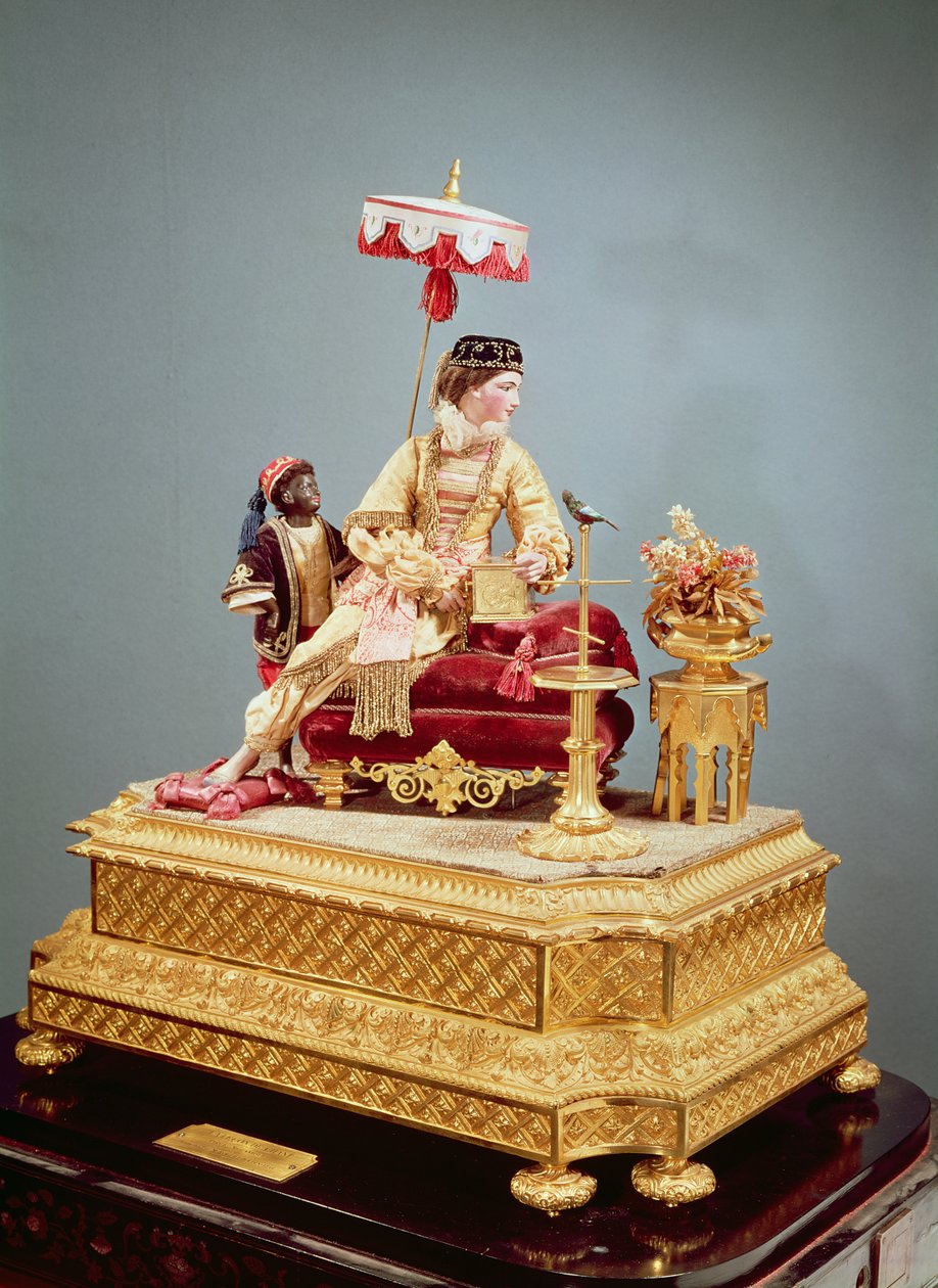Automaton della lezione di canto, 1844 da Jean Eugene Robert