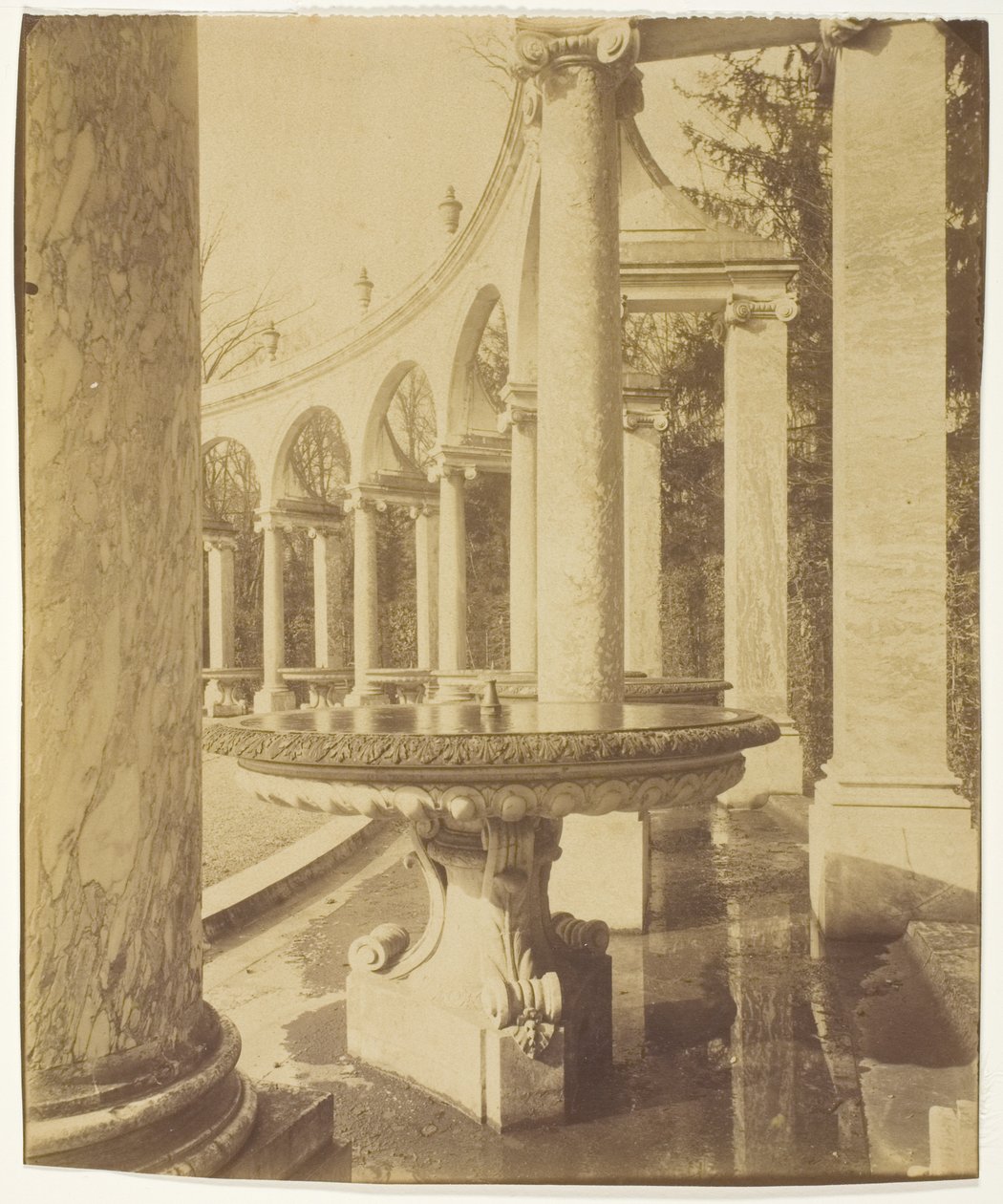 Bosquet de la Colonnade, i bacini da Jean Eugène Auguste Atget