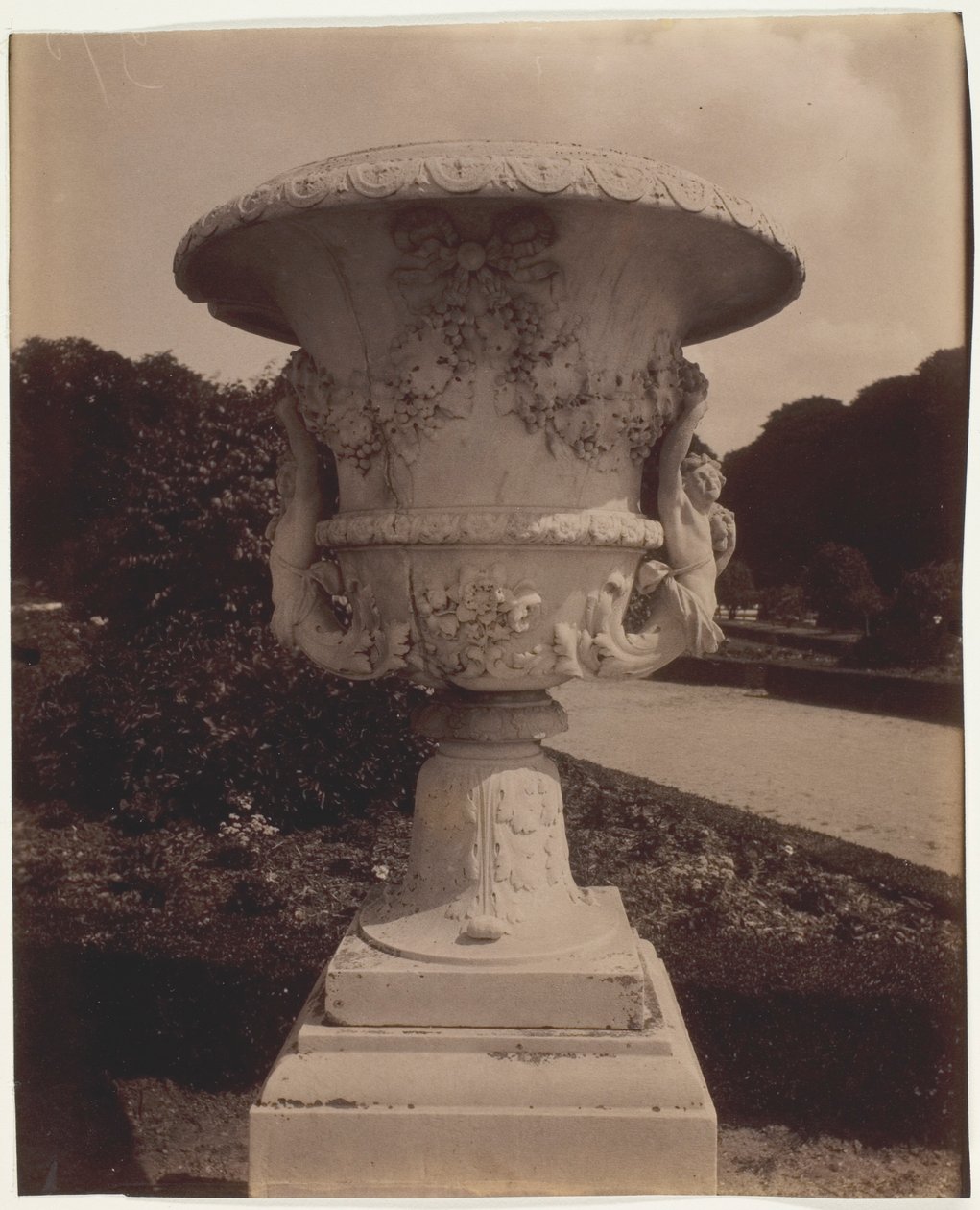 Versailles, (Vaso) da Jean Eugène Auguste Atget