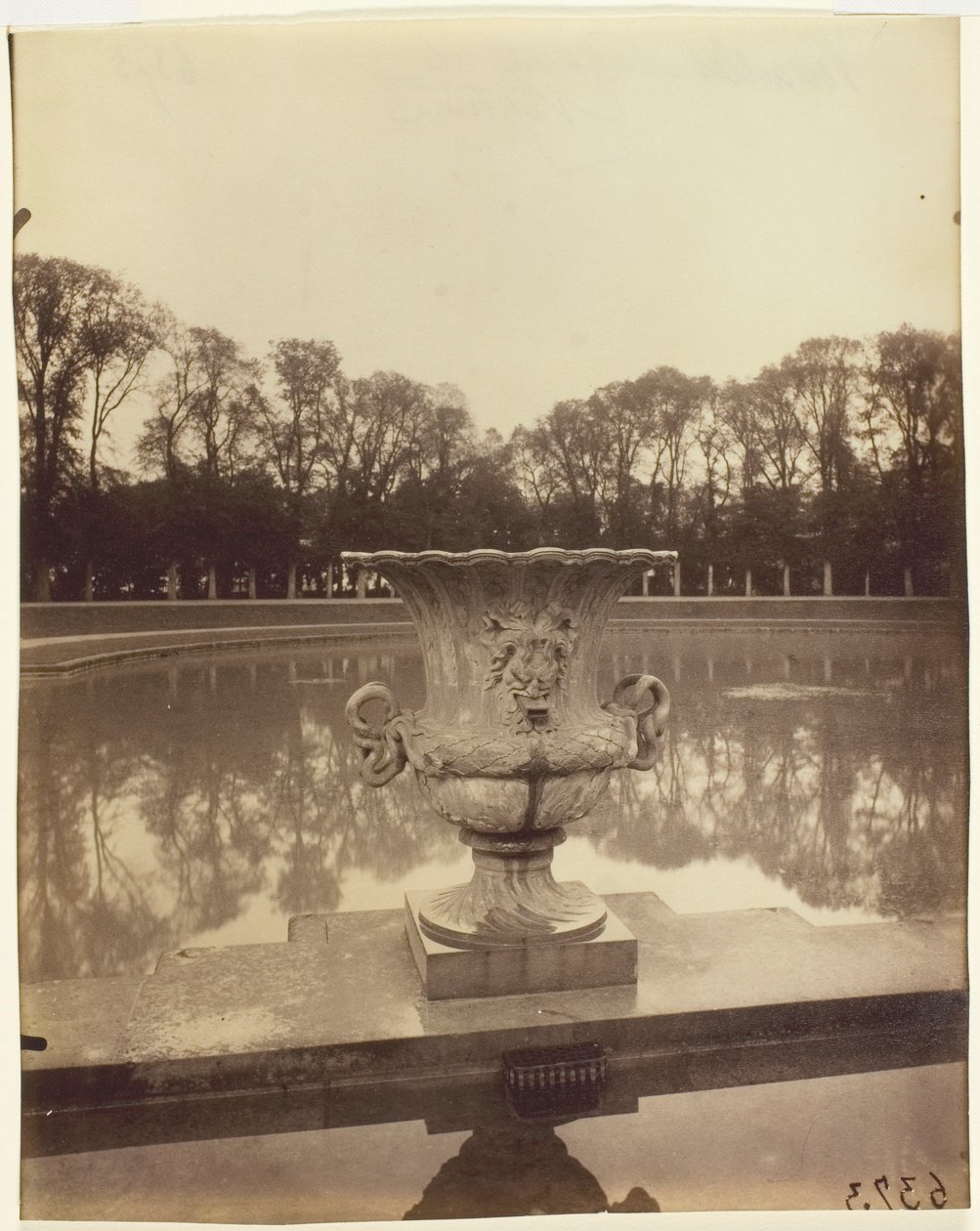 Versailles, Bassin de Neptune da Jean Eugène Auguste Atget