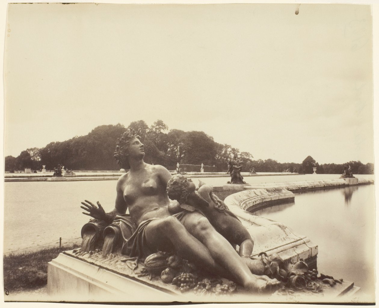 Versailles, Bacino settentrionale da Jean Eugène Auguste Atget