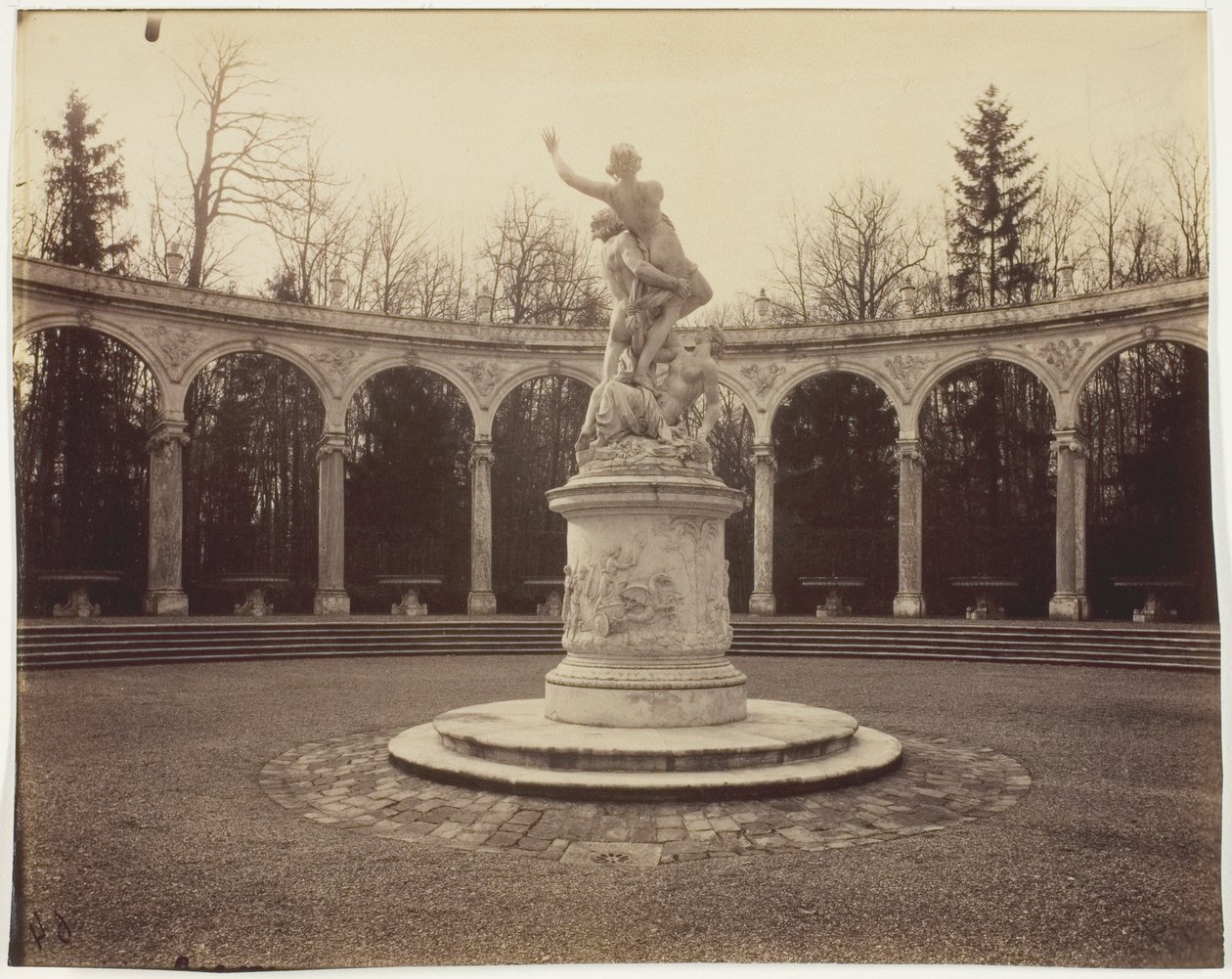 Versailles, Bosquet de la Colonnade da Jean Eugène Auguste Atget