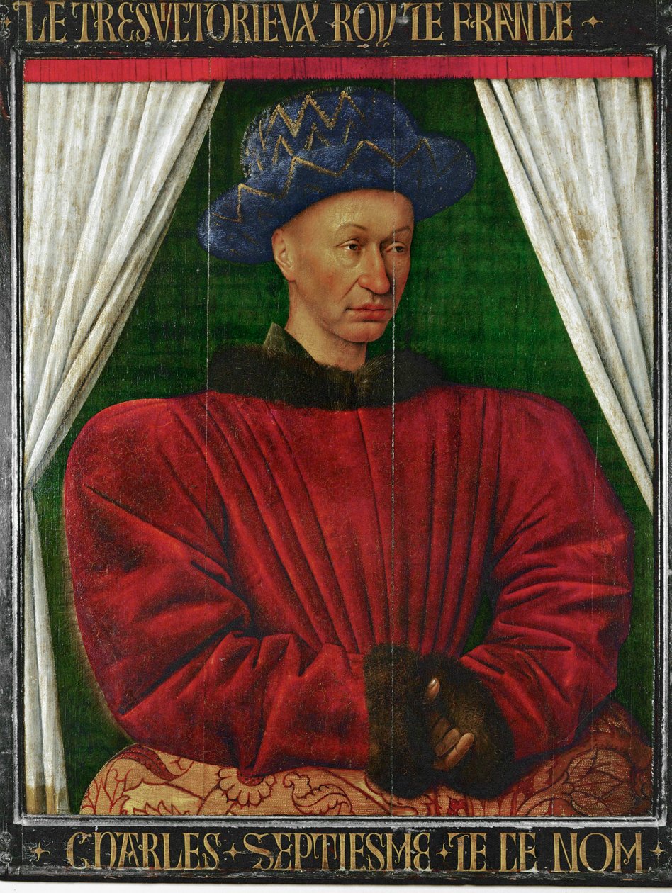 Carlo VII, re di Francia ... da Jean Fouquet
