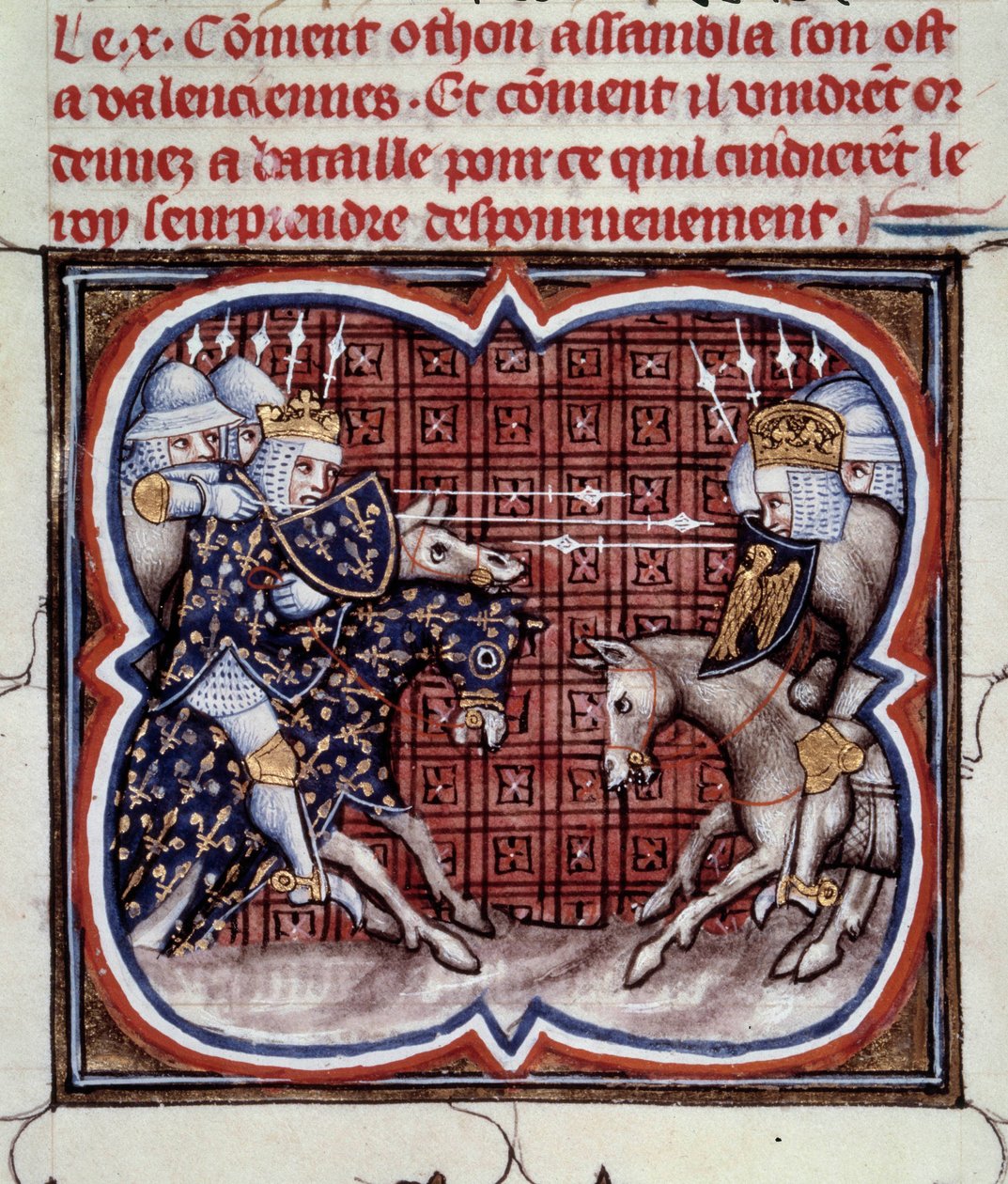 Guerra franco-inglese (1202-1214): la battaglia di Bouvines del 27/07/1214 tra l