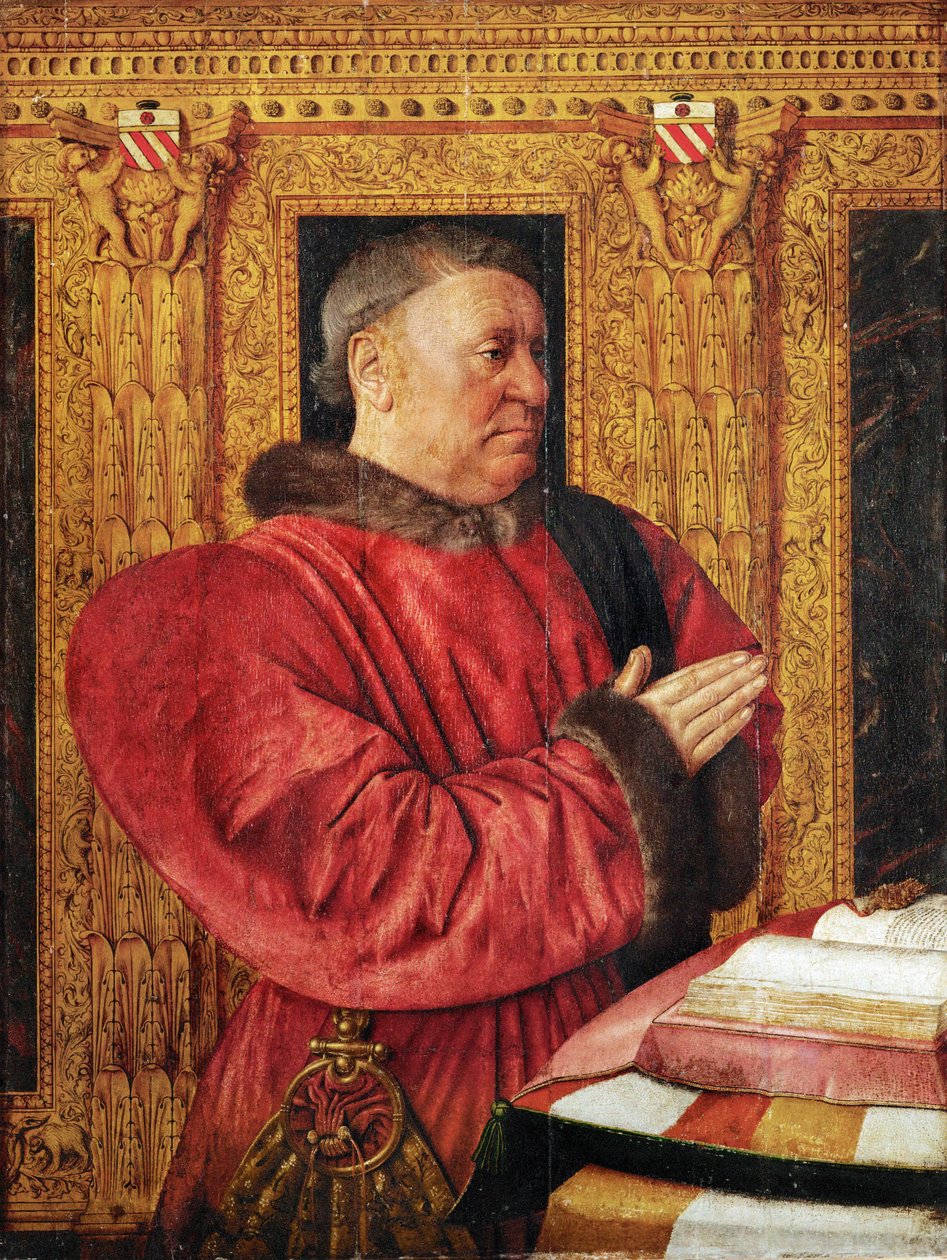 Guillaume Jouvenel des Ursins fu cancelliere sotto Carlo VII e Luigi XI ... da Jean Fouquet