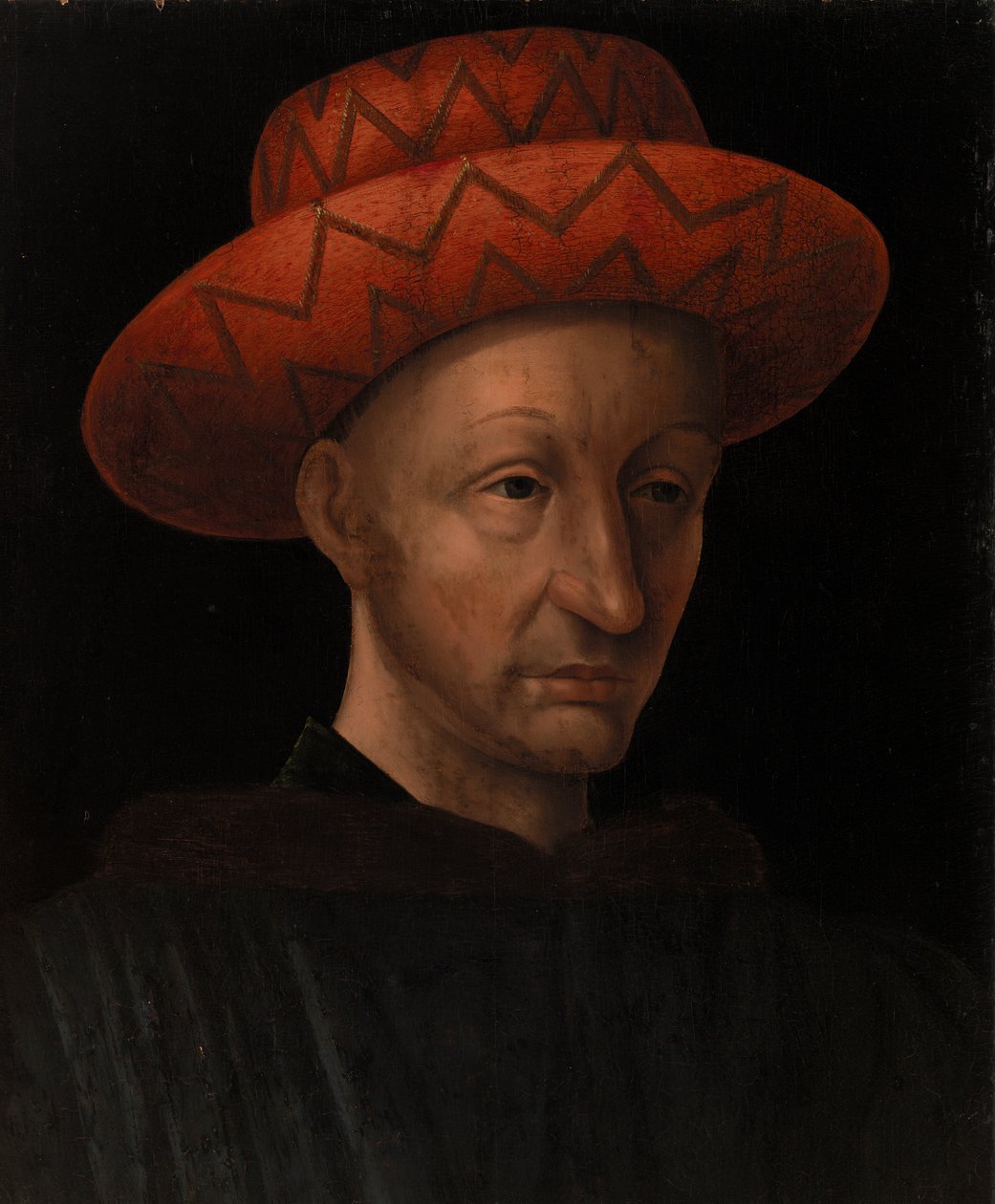 Ritratto di Carlo VII da Jean Fouquet