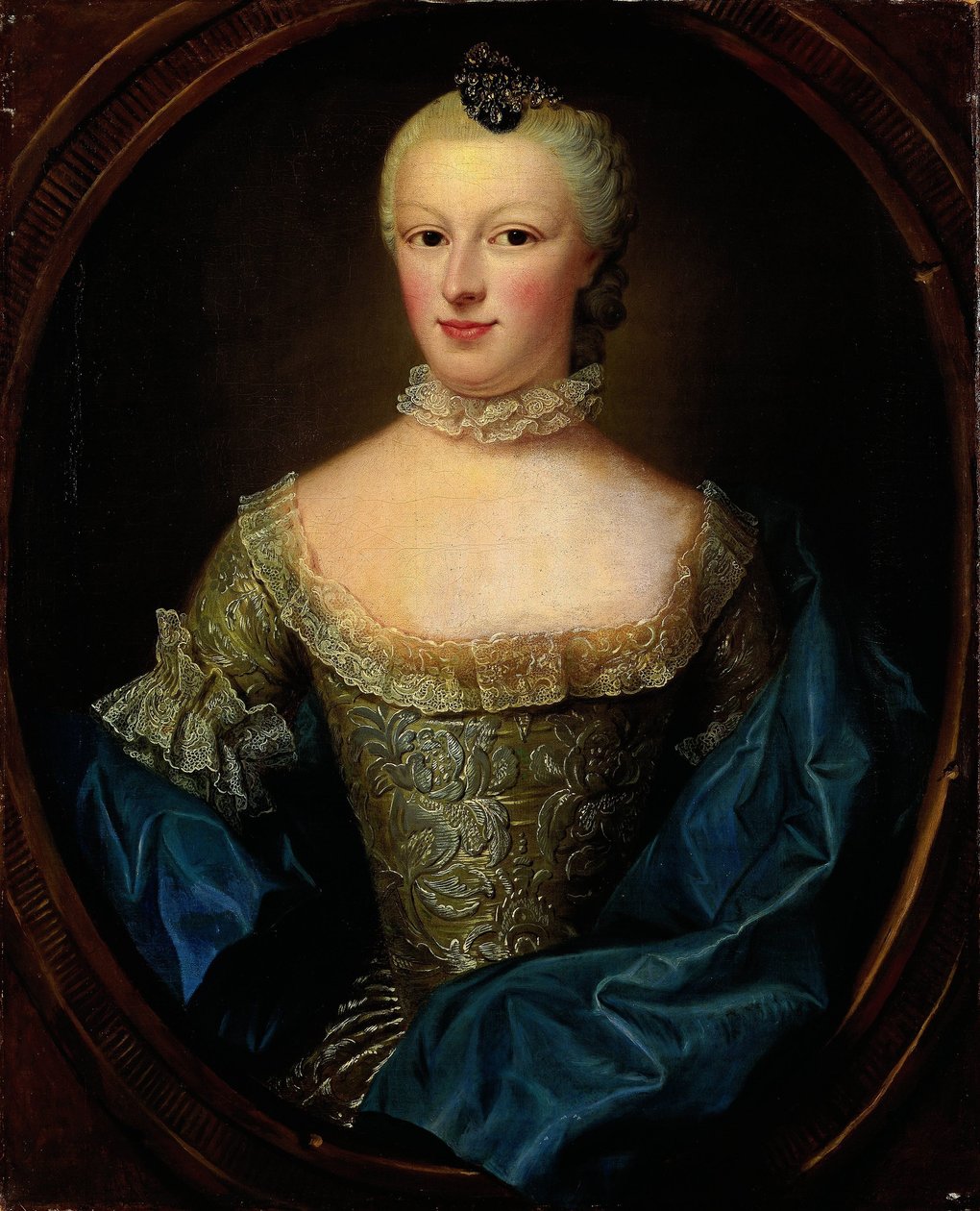 Ritratto di Margaretha Cornelia van de Poll, moglie di Cornelis Munter da Jean Fournier