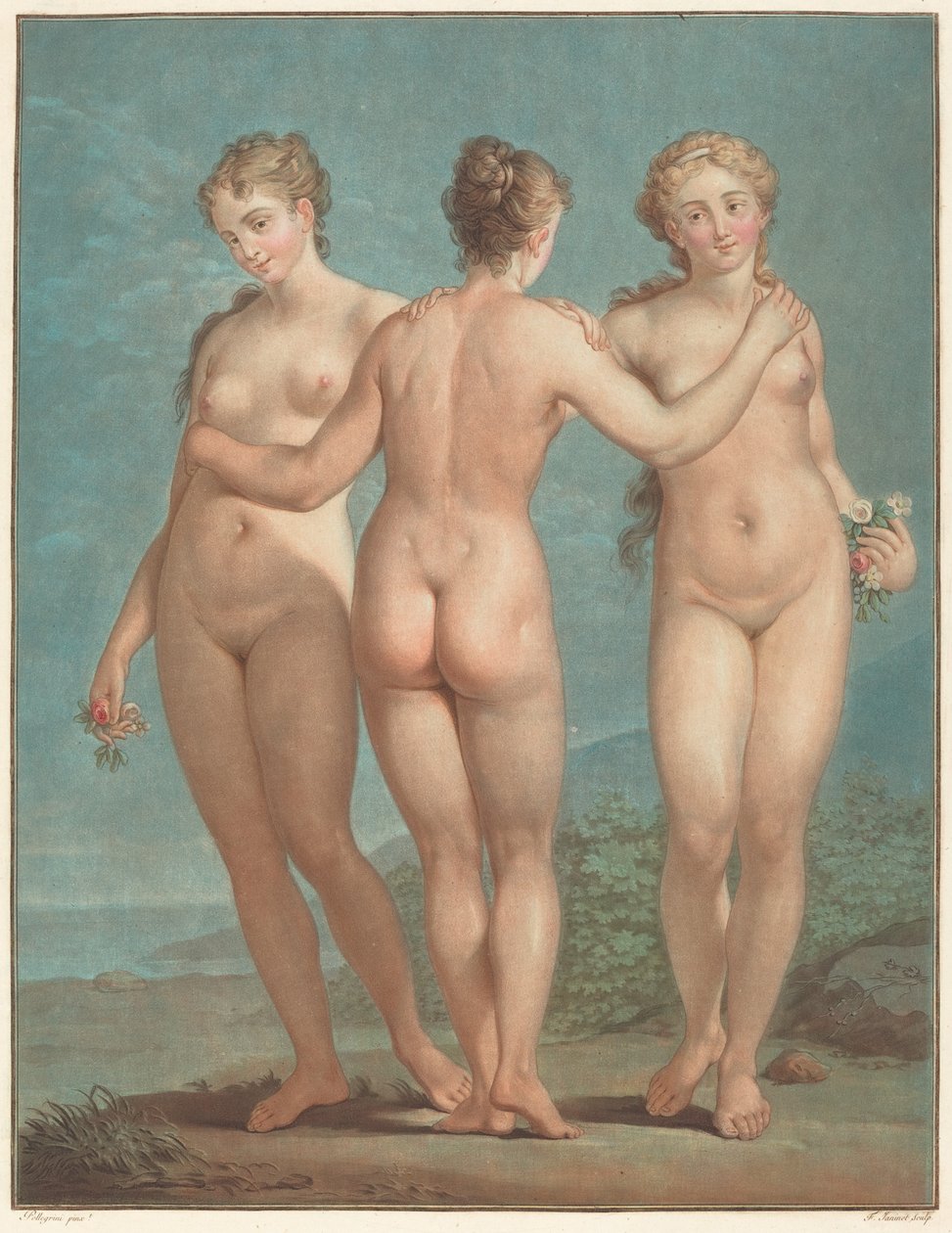 Le tre grazie da Jean Francois Janinet