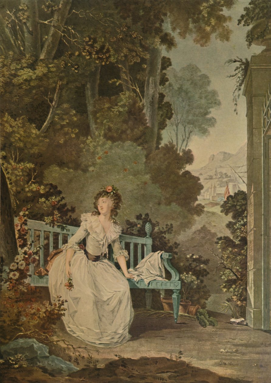 Madame Dugazon, 1770, 1913 da Jean Francois Janinet