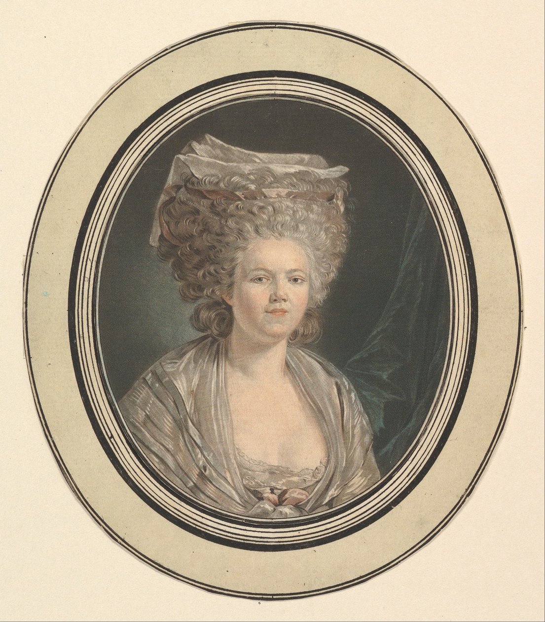 Mademoiselle Rose Bertin, sarta di Maria Antonietta da Jean Francois Janinet