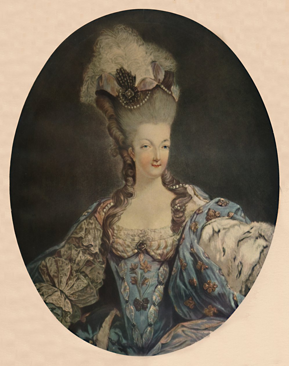 Maria Antonietta, Regina di Francia, 1777, 1913 da Jean Francois Janinet
