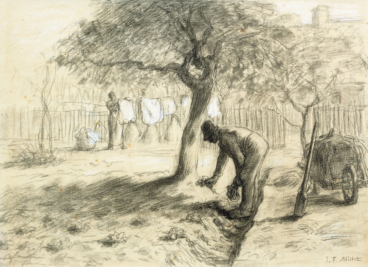 Giardinaggio da Jean Francois Millet