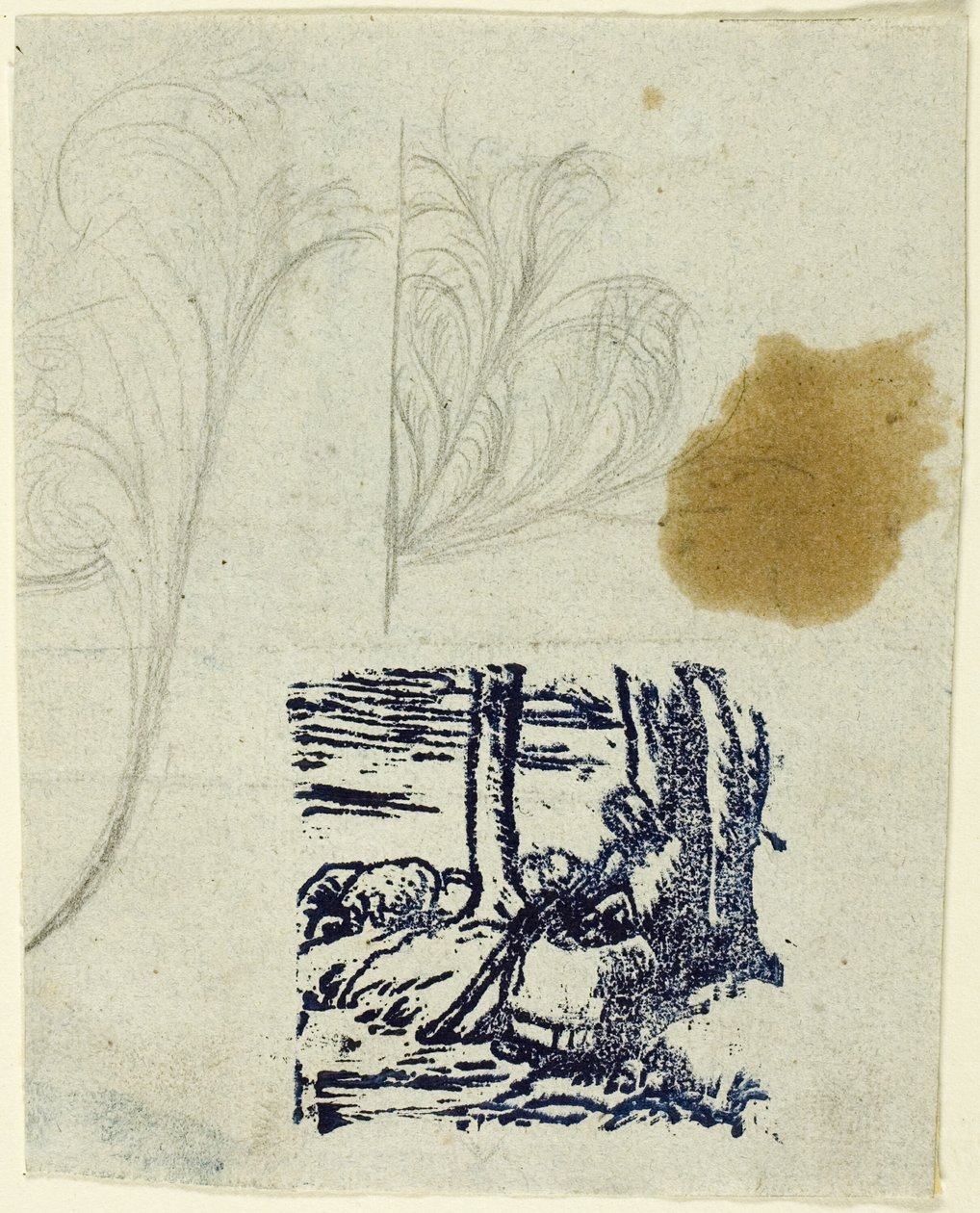 Pastorella seduta da Jean Francois Millet