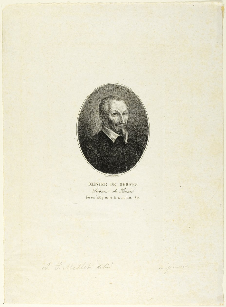 Olivier de Serres da Jean Francois Millet