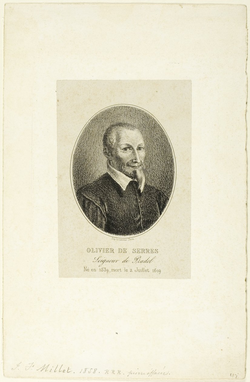Olivier de Serres da Jean Francois Millet