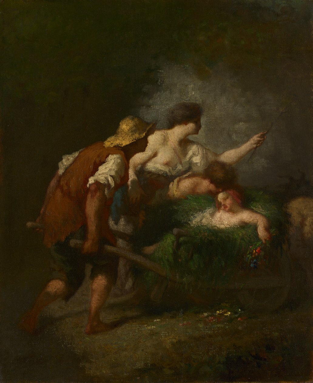 Ritorno dai Campi da Jean Francois Millet