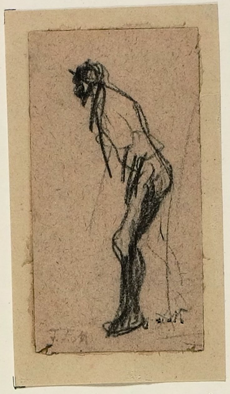Figura in piedi da Jean Francois Millet