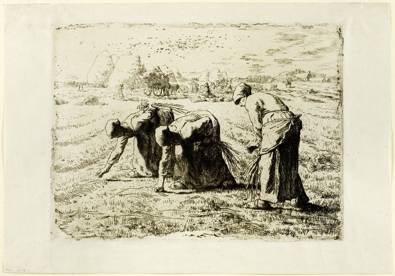 Gli Spigolatori da Jean Francois Millet