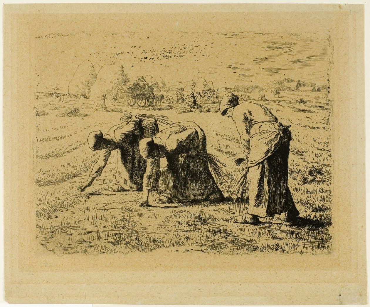 Gli Spigolatori da Jean Francois Millet